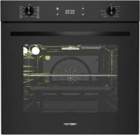 Духовой шкаф Norden NRD 8000 BLG черный, 72 л, утапливаемые ручки, самоочистка SELF-CLEANING