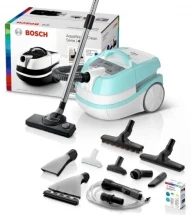Пылесос Bosch BWD420HYG, функция сбора жидкостей, регулятор мощности на корпусе