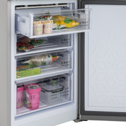 Холодильник БИРЮСА М6149 380л металлик