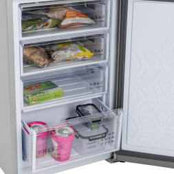 Холодильник БИРЮСА М6149 380л металлик