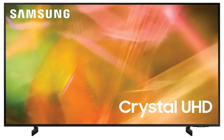 75&quot; Телевизор Samsung UE75AU8000U LED, HDR (2021), черный