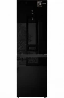 Холодильник Weissgauff WRK 185 Total NoFrost Inverter Black Glass