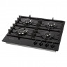 Газовая варочная панель GEFEST ПВГ 2401-01, 4 конфорки, с газ-контролем, черный