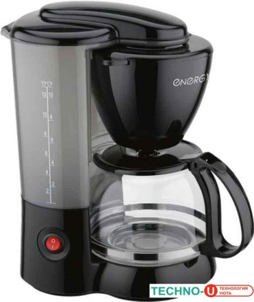 Капельная кофеварка Energy EN-600 (черный)