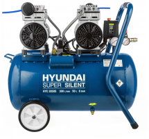 Компрессор безмасляный Hyundai HYC 3050S, 50 л, 2 кВт