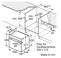 Духовой шкаф Bosch HMG8764C1 черный, Serie 8, пиролитическая очистка, 13 режимов, с СВЧ, телескопические направляющие