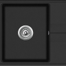 Кухонная мойка Aquasanita Bella SQB102AW (black metallic 601)