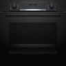 Электрический духовой шкаф Bosch HBA533BB0S, черный