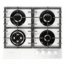 Газовая варочная панель GEFEST ПВГ 2401-01 К12, 4 конфорки, с газ-контролем, черный