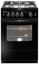 Дубль кухонная плита Лысьва ГП 400 М2С (черный)