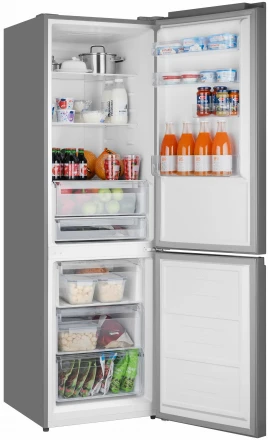 Холодильник Weissgauff WRK 2000 Total NoFrost Inverter Black Glass