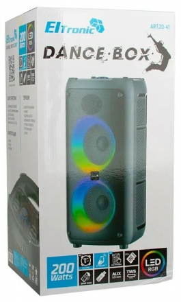 Портативная акустическая система Eltronic 20-41 DANCE BOX 200