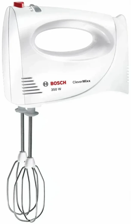 Миксер кухонный Bosch CleverMixx MFQ3010, 300Вт, 2 скорости, белый