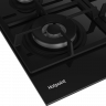 Газовая варочная панель Hotpoint HGS 62F/BK, 4 конфорки, черный