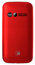 Телефон teXet TM-B227, 2 SIM, красный