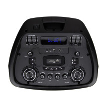 Колонка беспроводная ElTRONIC 30-55 CRAZY BOX 2000, FM-радио, дисплей, караоке, поддержка microSD