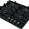 Варочная панель газовая Lex GVG 642A BBL, мощность 7500 Вт, газконтроль, черная