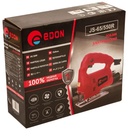 Электролобзик Edon JS-65/550R