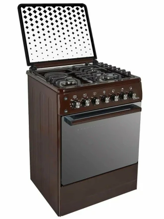 Комбинированная плита IDEAL L 405 коричневая