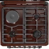 Комбинированная плита IDEAL L 405 коричневая
