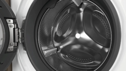 Стиральная машина узкая Hotpoint NSD 6239 S VE RU, белая, 16 программ, 6 кг, 1200 об/мин, инверторная, с паром