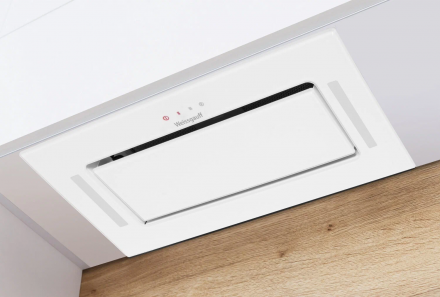 Кухонная встраиваемая вытяжка Weissgauff Blank 600 Touch White Glass