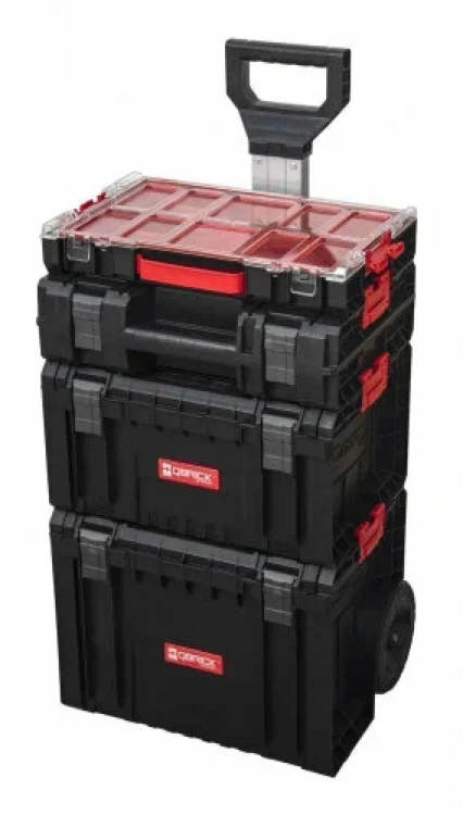 Ящик для инструментов Qbrick System PRO Set 3 Ящик для инструментов Qbrick PRO Set 3, с органайзером, поликарбонат, 48x42x79см, 100кг