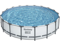 Бассейн Bestway Steel Pro Max 56462, фильтр-насос, лестница, тент, 549х122 см