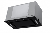 Вытяжка Weissgauff Aura 1200 Remote BL, 3 скорости, черный, сенсорное управление, режимы - отвод/циркуляция