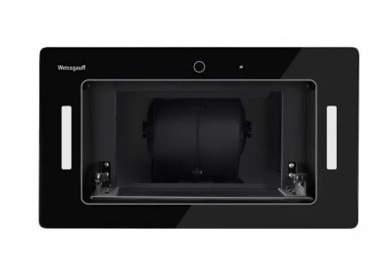 Вытяжка Weissgauff Aura 1200 Remote BL, 3 скорости, черный, сенсорное управление, режимы - отвод/циркуляция