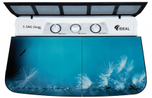 Стиральная машина Ideal ID-75 белая (А), белая, 7,5 кг, 1300 об/мин, с вертикальной загрузкой