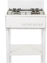 Газовая плита Flama AVG 1407 W белый, газ-контроль горелок, 4 газовые конфорки