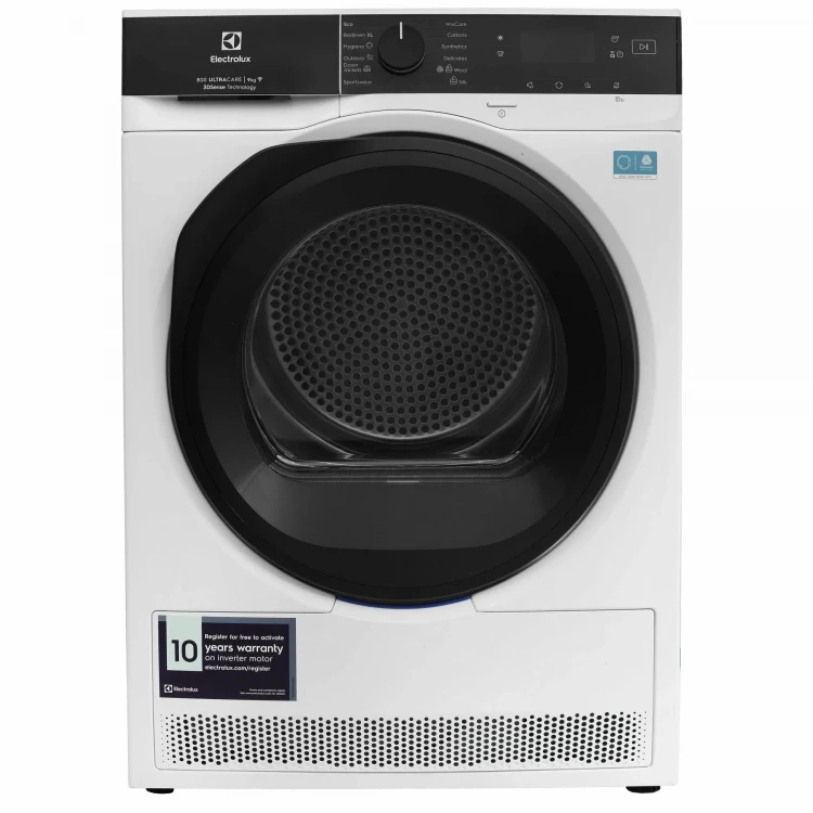 Сушильная машина Electrolux EW8D495MCE, 12 режимов, конденсационная сушка, с тепловым насосом