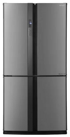 Холодильник Sharp SJEX93PSL, 556 л, внешнее покрытие-металл, размораживание - No Frost, дисплей, 89.2 см х 172 см х 77 см п