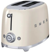 Тостер Smeg TSF01CREU, кремовый