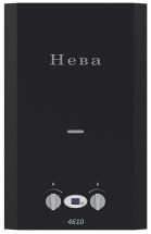 Проточный газовый водонагреватель Neva 4610 (31806), матовый черный