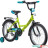 Детский велосипед Novatrack Vector 18 (салатовый/голубой, 2019)