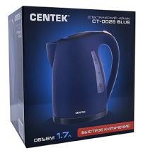 Электрочайник CENTEK CT-0026 (синий)