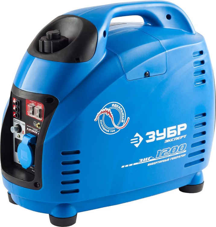 Бензиновый генератор ЗУБР ЗИГ-1200, (1200 Вт)