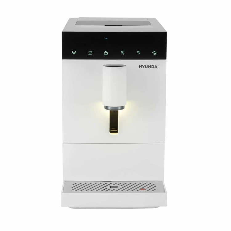 Кофемашина Hyundai HAM-4400 1350Вт белый/черный