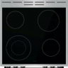 Электрическая плита GORENJE GECS6C70XC, стеклокерамическая, цвет серебристый