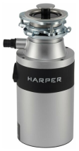 Измельчитель пищевых отходов HARPER HWD-600D01
