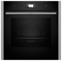 Духовой шкаф электрический Neff B64CS31N0, черный/нержавеющая сталь