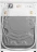 Стиральная машина Beko B3WFR56H2WWB, белая, 6.5кг, 1200 об/мин, инверторная, с фронтальной загрузкой, с паром