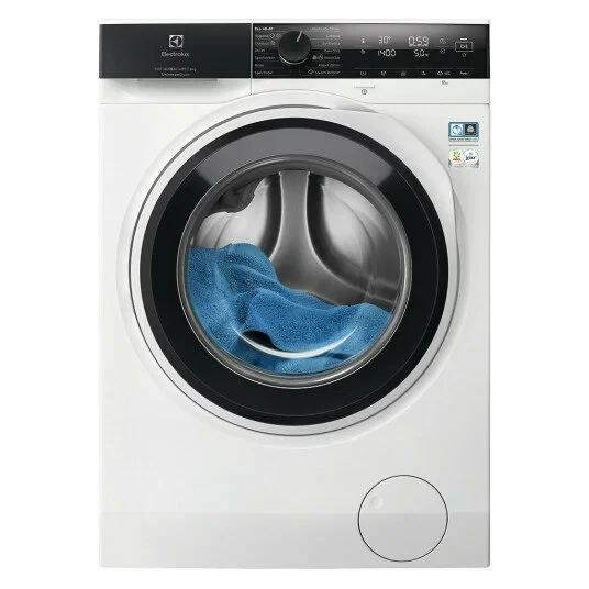 Стиральная машина Electrolux EW8F4484EU PerfectCare 800, белая, 8 кг, 1400 об/мин, инверторная, 14 программ 
