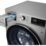 Стиральная машина с сушкой LG AI DD F4V5VG2S, темно-серебристый, загрузка стирки 9 кг, для сушки 6 кг, программ 14