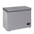Морозильный ларь Бирюса M210KDN, металлик