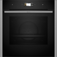 Духовой шкаф электрический Neff B64CS71N0, черный/нержавеющая сталь