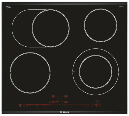 Электрическая варочная панель Bosch PKN675DP1D, черный