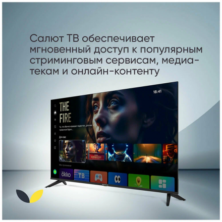 Телевизор TOPDEVICE TDTV32CS08H_BK SMART